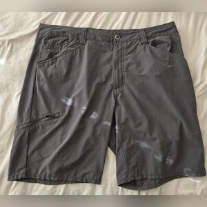 Patagonia Men’s Quandary Shorts Gray Size 38 Lightweight Hiking Outdoor